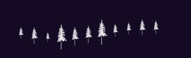 Pine Tree Long — Free Pine Tree Brushes brush preview