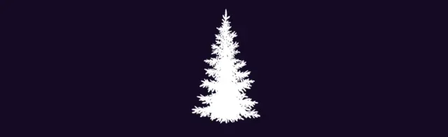 Tree silhouette  3 — 35 Tree Stamps brush preview