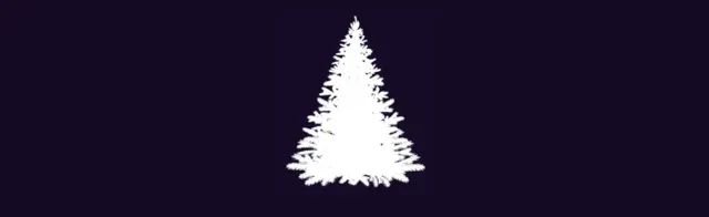 Tree silhouette  4 — 35 Tree Stamps brush preview
