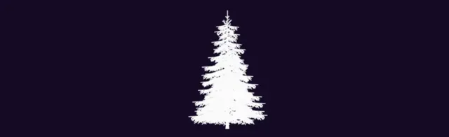 Tree silhouette  5 — 35 Tree Stamps brush preview