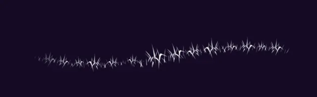 Short Messy Grass — Grass & Fields Brush Pack brush preview