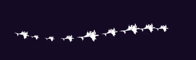 Skinny everygreen - far — Foliage & Grass Brushset brush preview