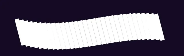 Slanted left — Bookshelf Brushset brush preview