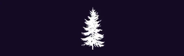 Tree silhouette  13 — 35 Tree Stamps brush preview