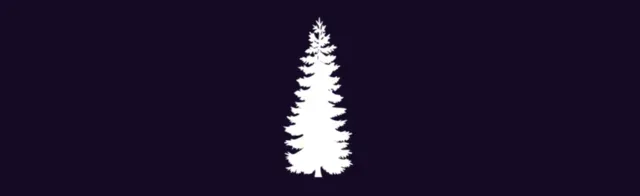 Tree silhouette  14 — 35 Tree Stamps brush preview