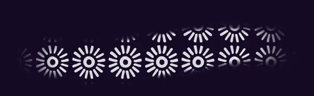 Sun — Seamless Pattern and Texture Brushes brush preview
