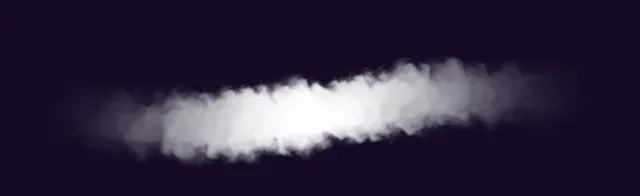 Jagged Edge Clouds — Cloud Brush Pack brush preview