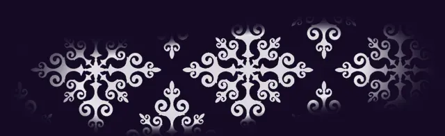 Square Snowflakes — Seamless Pattern and Texture Brushes brush preview