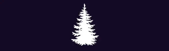 Tree silhouette  17 — 35 Tree Stamps brush preview