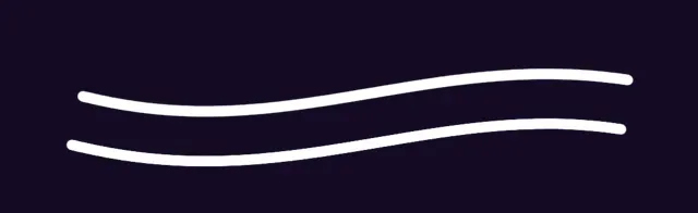 GvW DUO LINER fixed size — Free Comic Ink Set: Inking & SFX Brushes brush preview