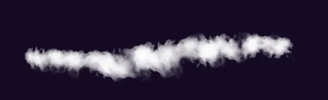Fluffy Edge Variation 2 — Cloud Brush Pack brush preview