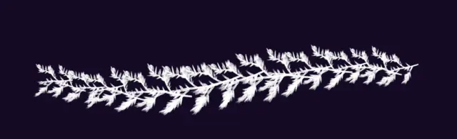 painterly everygreen foliage — Foliage & Grass Brushset brush preview