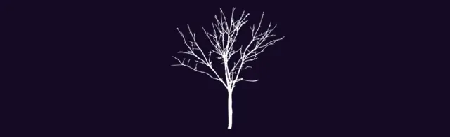 Tree silhouette  22 — 35 Tree Stamps brush preview