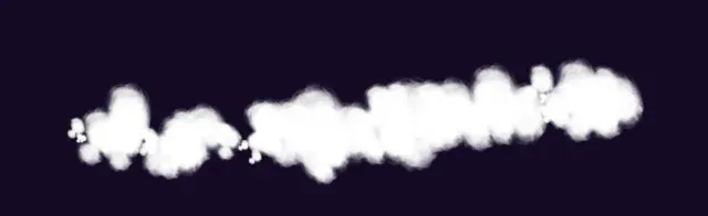 Fuzzy Edge Cloud Block in — Cloud Brush Pack brush preview
