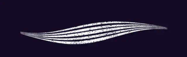 GvW PENTALINER RIBBON 2.1 — Free Comic Ink Set: Inking & SFX Brushes brush preview
