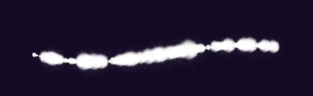 Color Bleed Puffy Cloud Block-In — Cloud Brush Pack brush preview