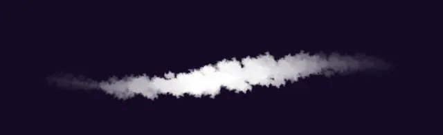 Watercolor Cloud 3 — Cloud Brush Pack brush preview
