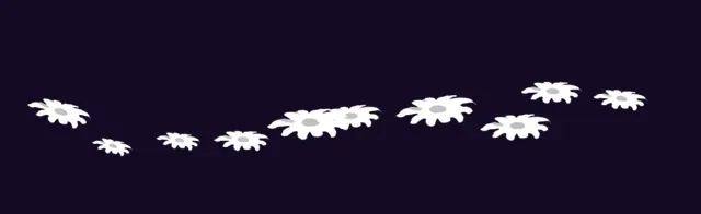 Scattered Flowers 3 — Foliage & Grass Brushset brush preview