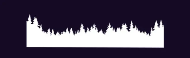 Tree silhouette  27 — 35 Tree Stamps brush preview