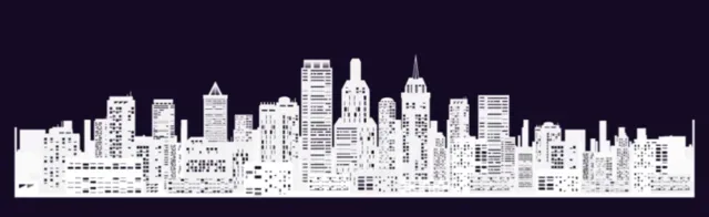Skyline 28 — 130 Skyline Stamps brush preview