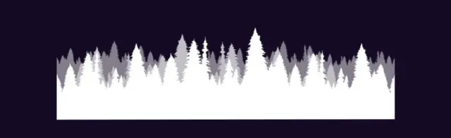 Tree silhouette  28 — 35 Tree Stamps brush preview