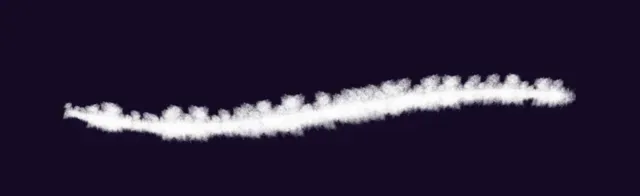 Watercolor Cloud 4 — Cloud Brush Pack brush preview