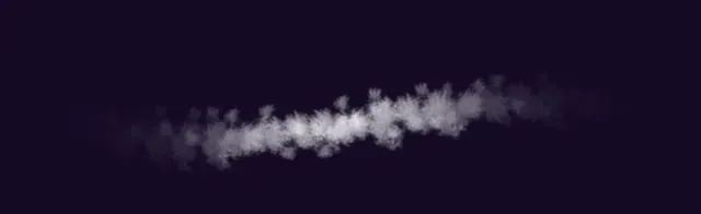 Watercolor Cloud 5 — Cloud Brush Pack brush preview