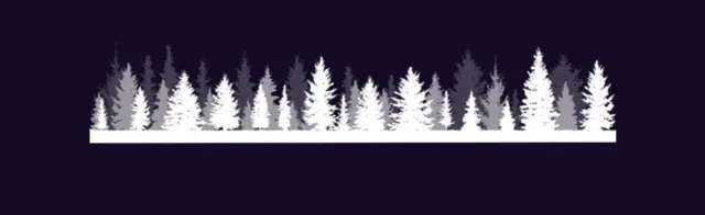 Tree silhouette  29 — 35 Tree Stamps brush preview