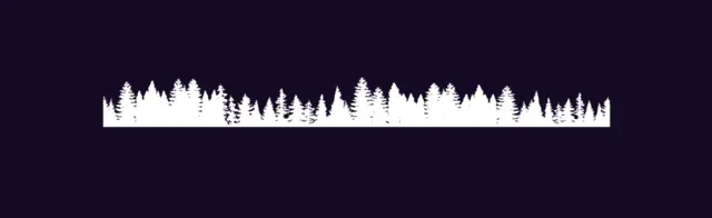 Tree silhouette  30 — 35 Tree Stamps brush preview