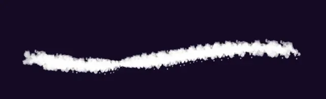 Watercolor Cloud 7 — Cloud Brush Pack brush preview