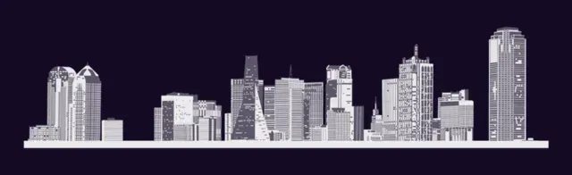 Skyline 32 — 130 Skyline Stamps brush preview