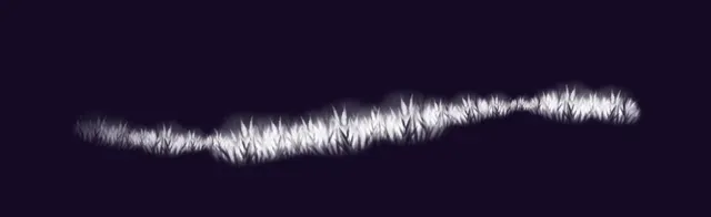 Sunlit Grass 3 — Grass & Fields Brush Pack brush preview