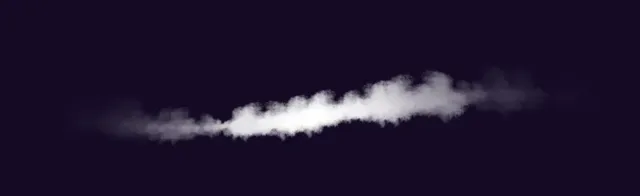 Fluffy Watercolor Cloud — Cloud Brush Pack brush preview