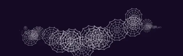 B36-Spiderweb Brush-RAM — Comic Inking Set brush preview
