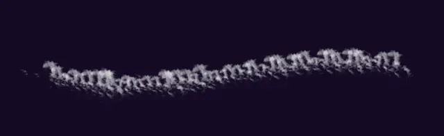 Scattered Edges — Cloud Brush Pack brush preview