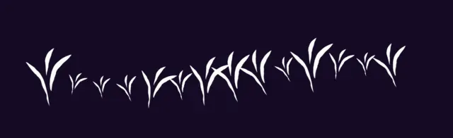 Grass blades — Foliage & Grass Brushset brush preview