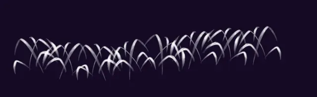 grass - dimension — Foliage & Grass Brushset brush preview