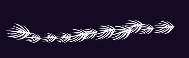 jungle leaves — Foliage & Grass Brushset brush preview