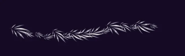 jungle leaf texture — Foliage & Grass Brushset brush preview