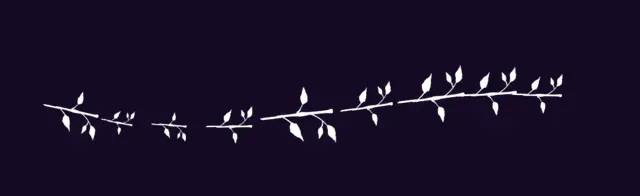 Plant stalk 2 — Foliage & Grass Brushset brush preview