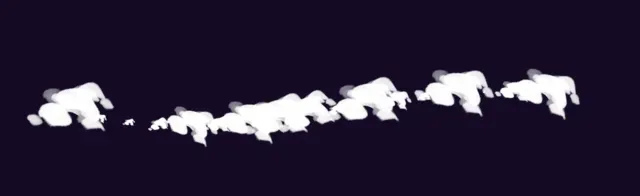 scattered block in — Foliage & Grass Brushset brush preview