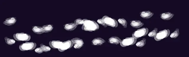 Tree detail - far — Foliage & Grass Brushset brush preview
