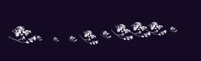 Tree Edge - right — Foliage & Grass Brushset brush preview
