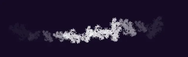 random foliage texture — Foliage & Grass Brushset brush preview