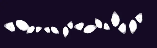 Leaf detail - close — Foliage & Grass Brushset brush preview