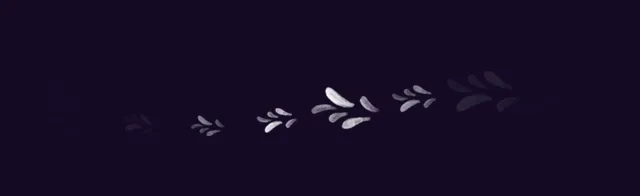 Painted leaves — Foliage & Grass Brushset brush preview