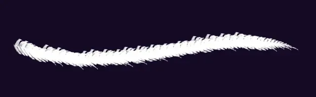 Fern angled — Foliage & Grass Brushset brush preview