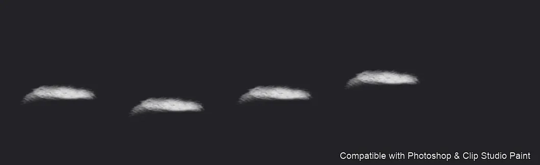 Brow Crafter brush 17 of 28 — Photoshop & Clip Studio Paint .abr preview