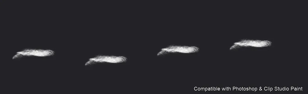 Brow Crafter brush 18 of 28 — Photoshop & Clip Studio Paint .abr preview
