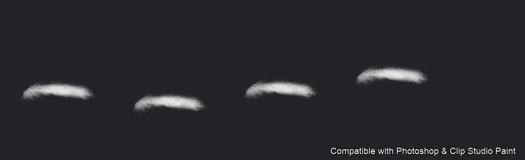 Brow Crafter brush 19 of 28 — Photoshop & Clip Studio Paint .abr preview